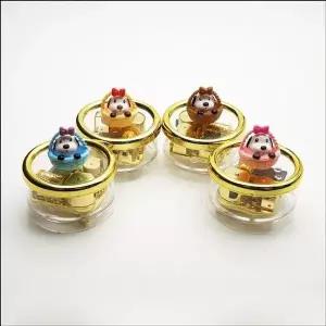 BS 고급 원형 오르골(바구니 속 강아지)-5곡 중 선택