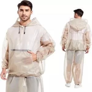 낚시 하이킹 캠핑 농사 정원 가꾸기에 이상적인 모기장 수트 (베)