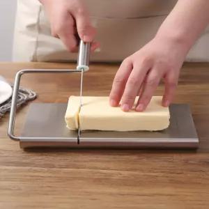 메종드라종 빵 치즈 버터 슬라이서 커팅기 수동 절단기
