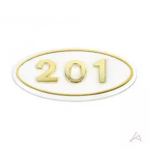 호수 화이트 입체 번호판 아파트호실판 201호 우편함 호실표찰