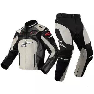 바이크 라이딩 자켓 바지 세트 오토바이 방수 보호복 슈트