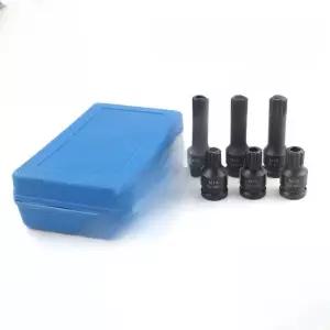 고급차전용 자동차휠 비트소켓세트 10구 볼트 탈부착 별나사 너트 공구 튜닝휠 리무버소켓 작