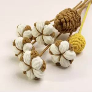 인테리어 뜨개꽃 조화 꽃장식 소품 꽃다발 만들기 장식용 인테리어소품 집들이 선물