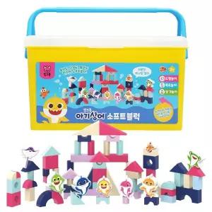 [비앤씨]-핑크퐁 아기상어 소프트블럭 (034983)