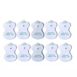 10/20/30개 셀프 접착 전극 패드 교체 팩 TENS EMS 마사지 침술 디지털 기용