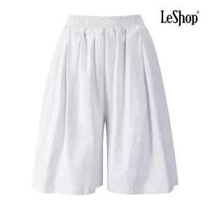 [롯데백화점]르샵 와이드 플레어 트레이닝 5부 팬츠 BQ4PT001A