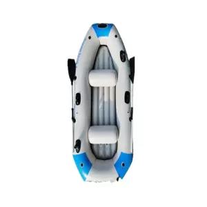 고무보트 4인용 낚시배 선박 세인용 기본 레저 물놀이 래프팅 표준형 군녹색