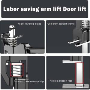 노동력 절약 가구 잭 캐비닛 리프터, 다기능 석고 시트 수리 이동 미끄럼 방지 리프트 도구