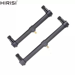 2 막대 알루미늄 낚싯대 지지 홀더용 1개 잉어 낚시 버즈 바