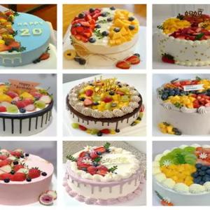 모형 케이크 가짜 카페 사진 백일상 촬영 모조 딸기