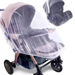 풀커버 유모차 모기장 메쉬 타입 유아용 벌레 퇴치 완벽 보호