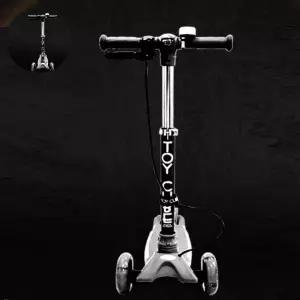 유아 세발킥보드 티큐브 블랙 접이식 LED 씽씽이 1P