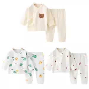 아동용 딸기 오리 실내복 곰 배냇저고리 바지세트 204943 아기 의류 sic3+3klx