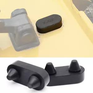 지프 랭글러 TJ 1997-2006 YJ 1987-1996 자동차 고무 범퍼 쿠션 커버 패드 외장 액세서리용 2팩 후드 래치