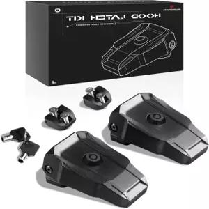 지프 랭글러 JK/JKU 2007-2017 JL/JLU 2018-2024 및 글래디에이터 2020-2024와 호환되는 잠금 알루미늄