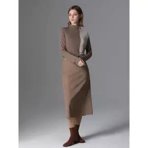 [하프클럽/르샵]밴딩 코듀로이 A라인 미디스커트 (택가격 79000원)