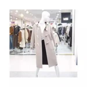 sh06 후드 핸드메이드 울 더플 코트 SLBNZ4C01K