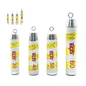 추 대용량 금색홀로그램 문어낚시추 야광추 30봉