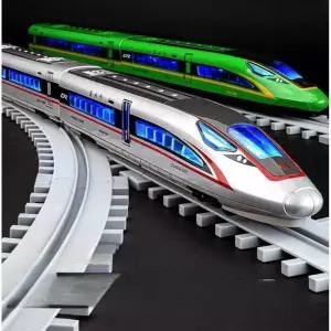 고속철도 모형 기차 키덜트 레일 작동 모형 철도 장난감