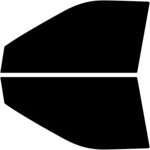 2020-2023년 포드 익스플로러 4도어 SUV용 트루 라인 오토모티브 프리컷 20 세라믹 윈도우 틴트 - 전면 및