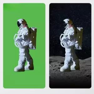 대형 크로마키 천 녹색 스크린 누끼 유튜버 BJ 스튜디오 배경천 패키지