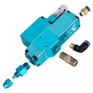 그리스 밸브 오일 주입기 정량 투명 버터 플라스틱