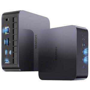 리탄 미니 PC 게이밍 OCuLink AI AMD Ryzen 7 255, 컴퓨터, 내장 듀얼 스피커, 2.5Gbps LAN, HDMI 2.1, 8K