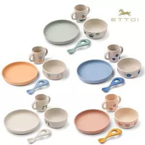 [롯데백화점]에뜨와 (리우드)비비 식기세트 07T082607/백일,돌선물,조카선물,유아이유식