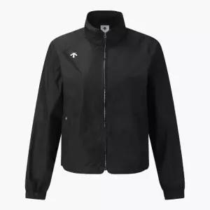 데상트골프자켓 VQA DR11WFBL3Z-BLKG 여성 홑겹 루즈핏 점퍼 / BLACK