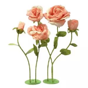 자이언트 장미 레드 축제 포토존 꽃다발 장미꽃다발