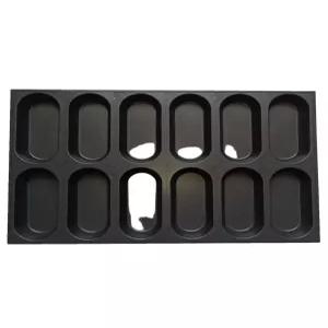 치아바타 바게트 핫도그 빵틀 업소용 오븐 베이킹 트레이