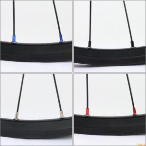 N0HA 10PCS 고강도 자전거 스포크 캡 사이클링 휠 니플 엔드 팁