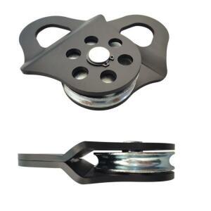 6T 스내치 블록 토잉 풀리 헤비 듀티 윈치 브레이킹 포스 합성 로프 스틸 케이블시브용 UTV 트랙터용  높음