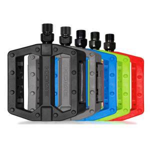 나일론 미끄럼 방지 반사 페달 Chromoly Steel Axle 14mm  자전거용 호환 경량 접이식 호환 가능