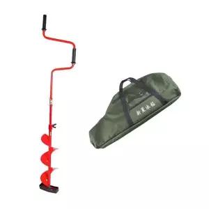 얼음낚시 S씨타임 아이스드릴+가방 아이스오거 빙어낚시 얼음끌