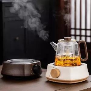 휴대용 전기스토브 캠핑용 인덕션 하이라이트 커피 티팟 가정용 사각형 화덕
