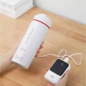 USB 전기 텀블러 여행용 휴대용 가열 충전식 보온 포트