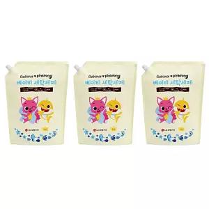 핑크퐁 베비언스 아기세제 유아세제 아기섬유유연제 유아세탁세제 리필 2.2Lx3개 서치생활