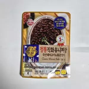 오뚜기 오즈키친 정통직화유니짜장 180g 국산돼지고기볶은양파