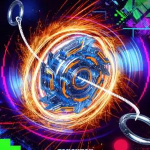 스파크 씽씽이 줄팽이 1개 회전 팽이 불빛 장난감 추억 문방구 완구 크리스마스 어린이날 선물