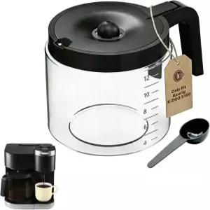 12컵 유리 커피포트 교체용 KEURIG K-DUO 5100 커피 머신만 호환 - 모델용 카라페 다른 모든 메이커와 않음