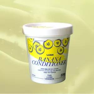 러쉬 린스 수분 볼륨 케어 보습 매끄러움 윤기 바나나 헤어 컨디셔너 230g