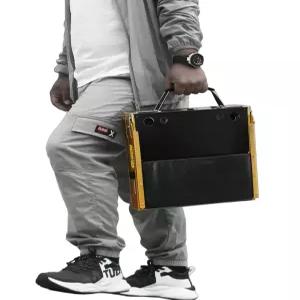 민물낚시 휴대용 접이식 좌대 경사지 바위 미니 낚시대