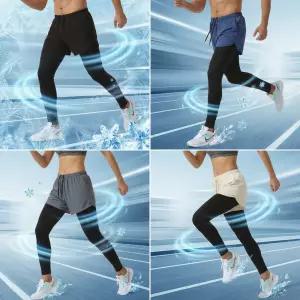 러닝 쇼츠 레깅스 스포츠 마라톤 기능성 헬스 트레이닝 운동 반바지 러닝복