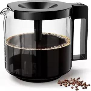 테크니버름 89830 커피 메이커용 1.25L 커피포트 교체 모카마스터 KBG KBGV CDG 브루어스용 유리 카라페