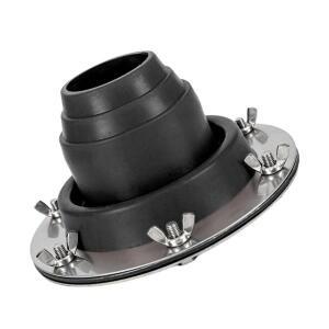 텐트 스토브 잭 굴뚝 구멍 내구성 용광로 라운드베이스 Yurt 캠핑 창고 차고 호환 액세서리Anti Scald 보호