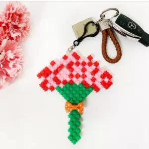 하비블럭 카네이션 키링 만들기 1인세트 마리셀러