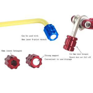 알루미늄 합금 렌치 자전거 크랭크 설치 도구 수리 도구의 암 조정 캡을 분해하는 데 사용됩니다.