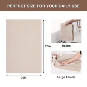 와플 주방 수건 가정용 청소 도구 극세사 행주 먼지 제거 유용한 살림 용품