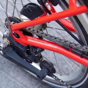 접이식 자전거 프레임용 호환 TPU/PVC 투명 보호 스티커 2개 긁힘 방지 마찰 필름